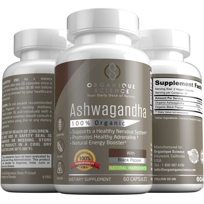 Organic Ashwagandha - Organique Science
