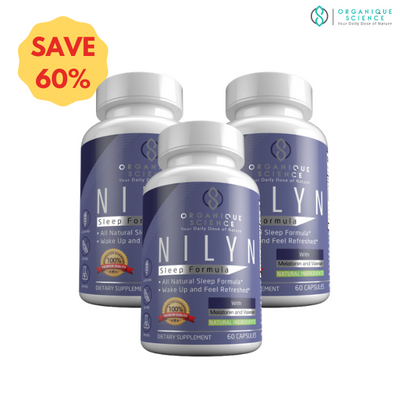 NILYN All Natural Sleep Formula - 3-Bottles