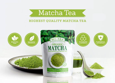 My Tea - Matcha Green Tea Powder - Organique Science